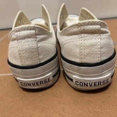 コンバース白　23.0センチの画像