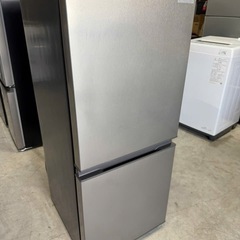 NO B906🌈福岡市内配送設置無料✨🌈冷蔵庫 シルバー AQR-14N-S [幅49.5cm /135L /2ドア /右開きタイプ /2022年]の画像