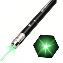 レーザーポインター 乾電池式 グリーン　緑の画像