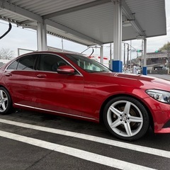 【車検R10.3】諸費用コミ！C220d後期型 レーダーセーフティパッケージ レザーエクスクルーシブパッケージ 特別塗装色ヒヤシンスレッド 車検丸々2年！の画像