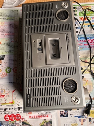 ラジオのみ動作　TOSHIBA 東芝 ACTAS 8600S アクタス RT-8600S ラジカセ