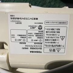 TOSHIBA 温水洗浄便座 SCS-SCK7010 ウォシュレット 2024年製　の画像