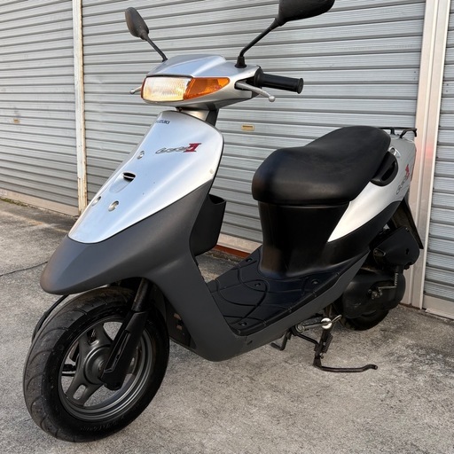 実動 スズキ レッツ2 CA1KA サイドスタンド付き 大阪 堺市