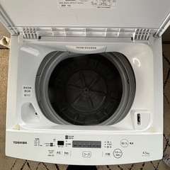 TOSHIBA 洗濯機 AW-45M7 R-116の画像