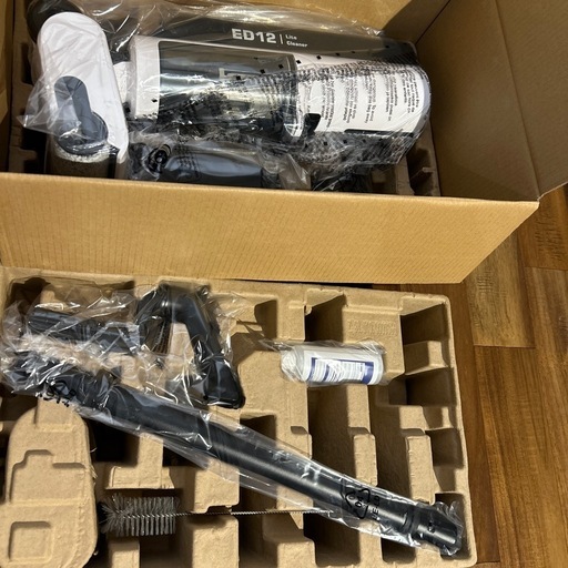新品　水拭き掃除機 スティッククリーナー 吸引・水洗い・拭き取り コードレス