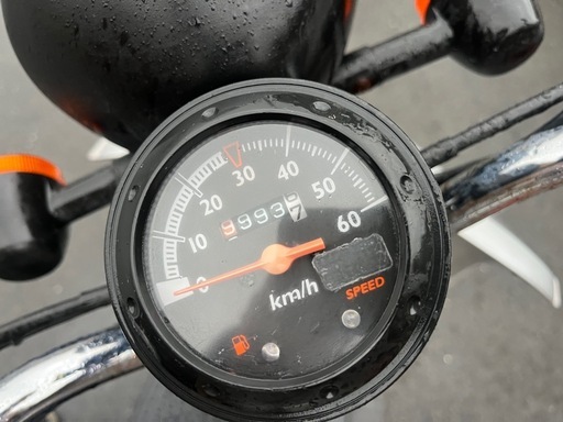 【売約済】実働 BT新品 バリ溝 ホンダ AF61 トゥデイ 4スト 原付 バイク スクーター シルバー