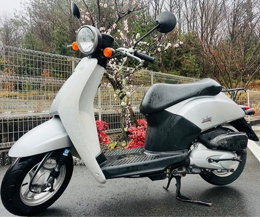 【売約済】実働 BT新品 バリ溝 ホンダ AF61 トゥデイ 4スト 原付 バイク スクーター シルバー