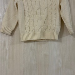 キッズ　冬物子供服　サイズ80-90 フリースパジャマ　ニット　保育園の画像