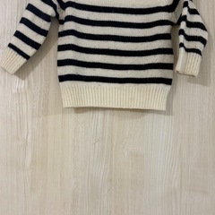 キッズ　冬物子供服　サイズ80-90 フリースパジャマ　ニット　保育園の画像