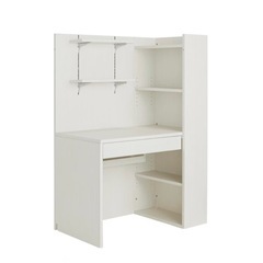 間仕切りパソコンデスク 椅子付きの画像