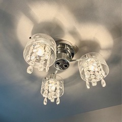 シャンデリア　天井照明の画像