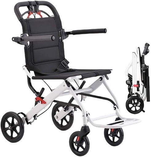 【お値引中¥7000⇒¥6500】介護用車椅子  折りたたみ式