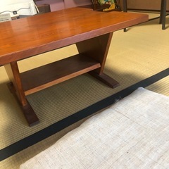 ケヤキ　ローテーブルの画像