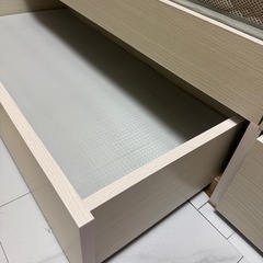 シングルベッドマットレス付きの画像