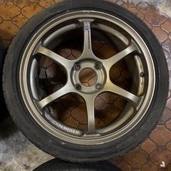 土日限定　日本製　アドバンレーシング　ADVAN Racing RGⅡ 16インチ 4H PCD100 7J+48の画像
