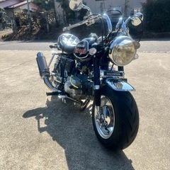 HONDAモンキー　6V (12V化)110cc  シャコタン　太足の画像