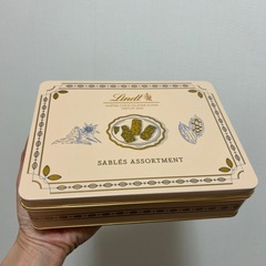 Lindt の缶の箱の画像