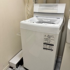 傷汚れなし◎ 【洗濯機】　3/19までの引き取りの画像
