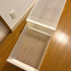 無印 押入 衣装ケースの画像