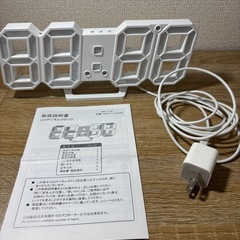 LED デジタルクロック 
の画像