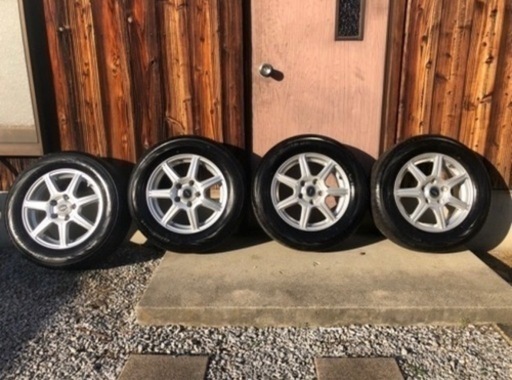 セレナ使用 195/65R15 ヨコハマ RV-02 ホイール付4本 2021年製