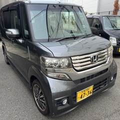 ⭐️nboxカスタム⭐️車検一年残りあり！すぐ乗れます！の画像