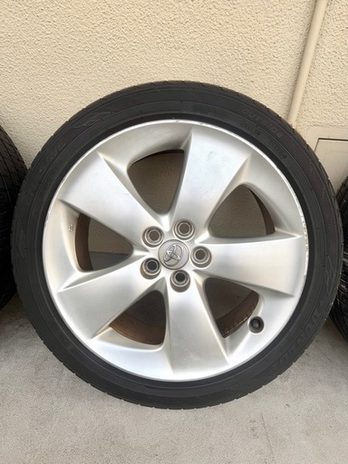 トヨタ　30プリウス　ツーリング　ホイール&タイヤ　215/45R17
