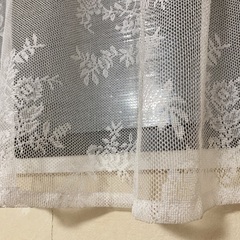 イケア　レースカーテン　アルヴィーネ スペッツ　IKEA ショート丈　60cm ALVINE SPETSの画像