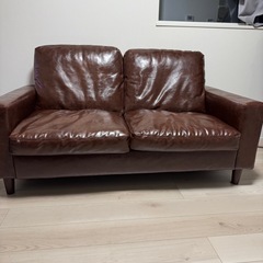 ヴィンテージ2掛けソファの画像