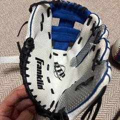 Franklin 野球グローブ＆ボール2個セット 美品の画像