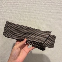 【引取決定】グローバルワーク　ステンカラーコート　千鳥柄の画像