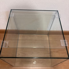 無料引き取りGEX 30×30ガラス水槽の画像