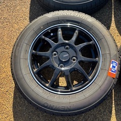 2025年製 145/80R13 サマータイヤ アルミ付4本 G-SPEEDの画像