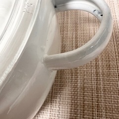 【未使用】保温・加温トレー＆ホーロー鍋　昭和レトロの画像