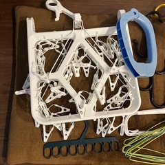 新生活　洗濯物 洗濯用品　ハンガー 色々 便利グッズ タオル　靴下　シャツ　ニットの画像