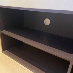 美品　テレビ台　棚付の画像