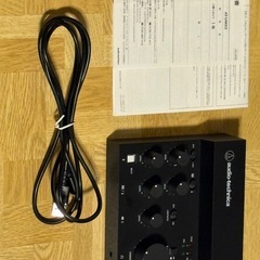 オーディオテクニカ AT-UMX3 USB オーディオミキサー オーディオインターフェース 配信機材 DTM 音楽制作 USB Type-C スマホ/タブレット対応 PS4 PS5 【国内正規品】の画像