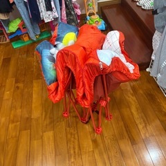 ミッキーマウスキャンピングベッドの画像