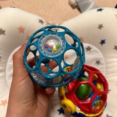 【Oball / Baby Einstein】人気のオーボール 2点セットの画像