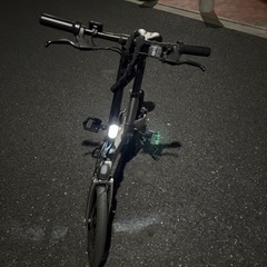  VICCI 折りたたみ電動アシスト自転車 美品 定価16万円以上の画像