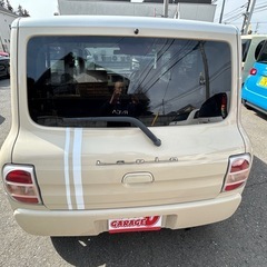 🉐車検2年付❣️アルトラパンベージュ&ホワイト‼️可愛いクセにめちゃくちゃ速い‼️マジで速い‼️しかもカッコイイ‼️の画像