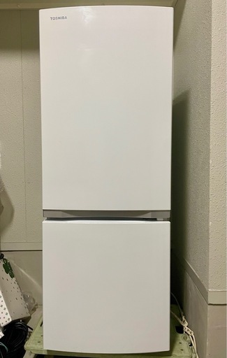 東芝　ミニ2ドア 冷凍冷蔵庫 2020年製