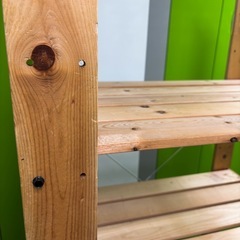 IKEA HEJNE 木製ラック 棚 / ガレージ収納 / スタジオラック / 引き取りの画像