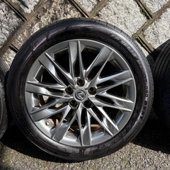 19インチ 245/50R19 レクサス用　ホイールタイヤセットの画像