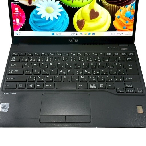 ?【富士通】超軽量 i5 10世代 ノートパソコン サクサク動作　856