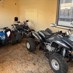 四輪バギー　4スト　珍しいマニュアル　かなりハイパワー　綺麗　不具合無の画像