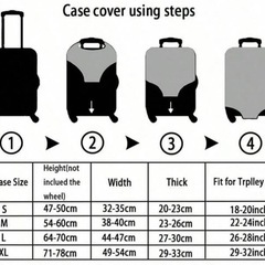 スーツケースカバーの画像