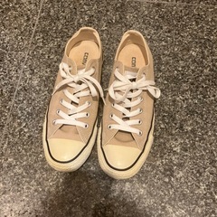コンバース 25cm ベージュの画像