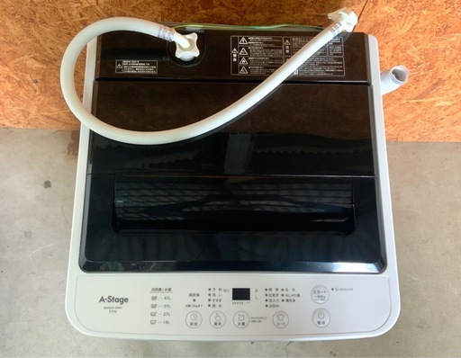 【決まりました】洗浄済み 2024年製 A-stage 5.5kg 全自動洗濯機 WM02A-55WT
