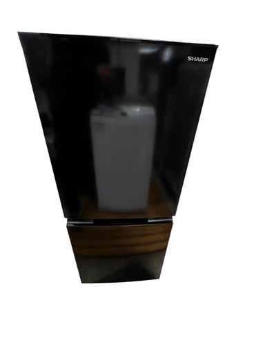 SHARP 2ドア冷凍冷蔵庫 152L SJ-15E2-B 2023年製 ブラック